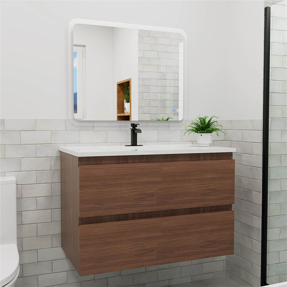 Small bathroom vanity cabinet furniture set